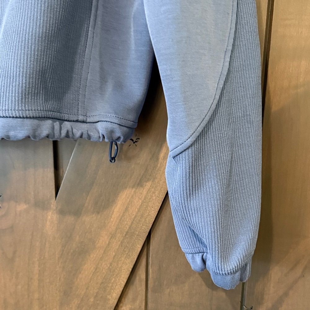Lululemon Brushed Softstream half zip ribbed size 4 - Picture 4 of 5